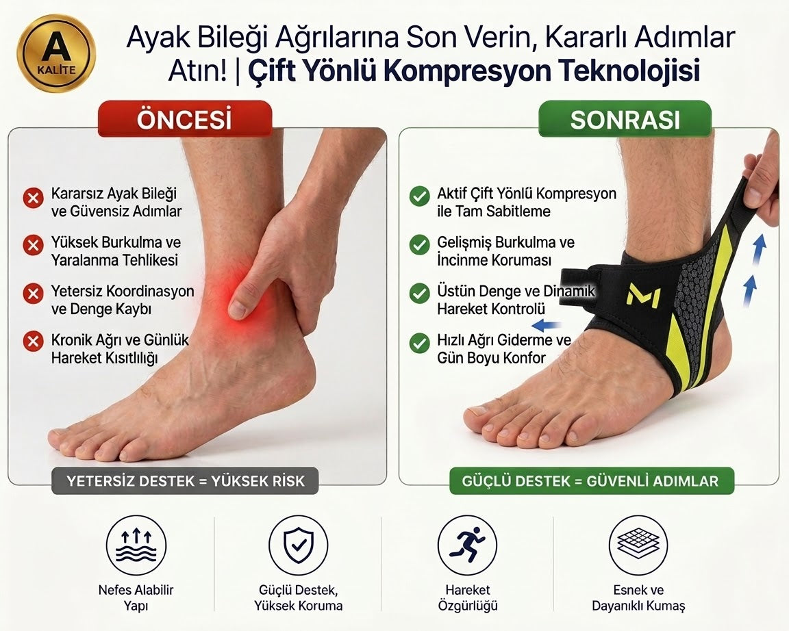 Noventra Ayak Bileği Destek Bandı